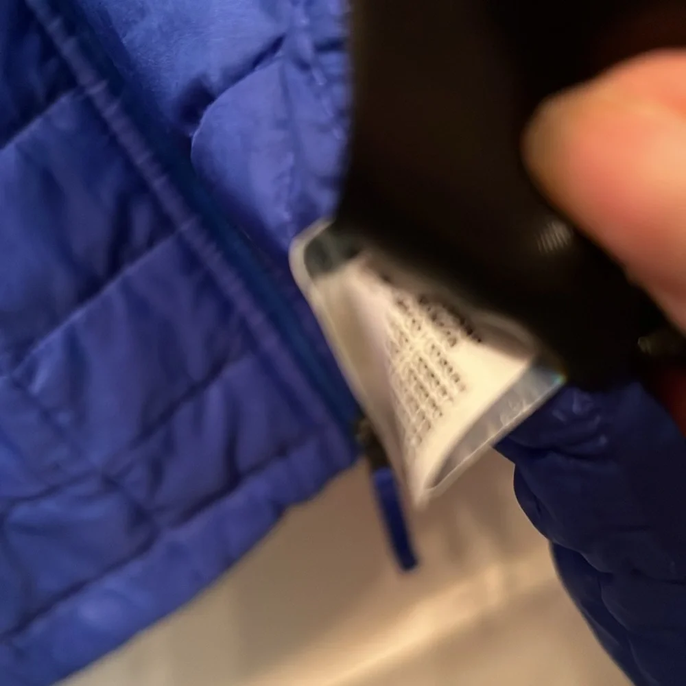 Men’s The North Face Royal Blue puffer Insulated Jacket XL